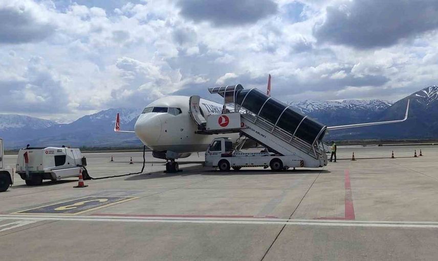 Temmuzda Erzincan'da havacılık hareketliliği: 48 bin yolcuya hizmet