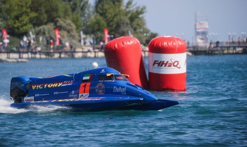 Issık Göl'de ilk prova: F1H2O Kırgızistan Grand Prix'sinin serbest antrenmanları tamamlandı