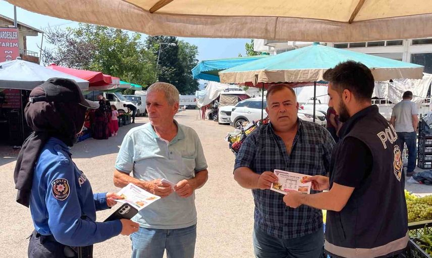 Çamaş'ta üreticilere emniyet çağrısı: fındığınızı güvende tutun