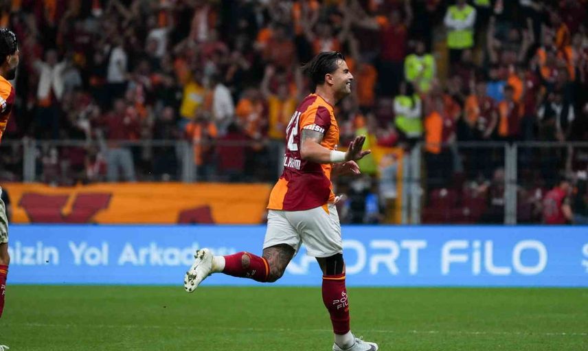 Abdülkerim Bardakcı'dan savunmadan gelen ilk gol sevinci