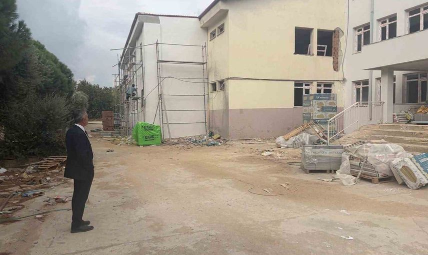 Okul güçleniyor: Söke'de Suat Orhon Turizm Meslek Lisesi yenileniyor