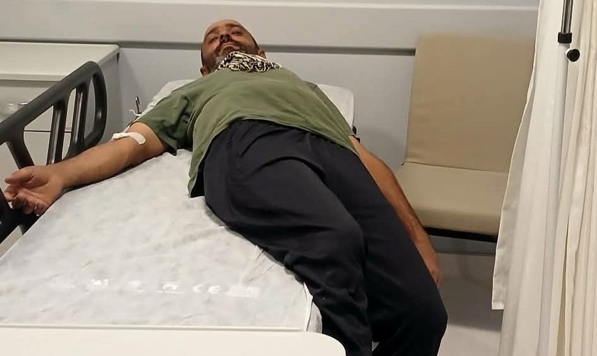 Büyükbaş otlatırken ayıyla karşılaşan kişi kayalıklardan düşüp yaralandı