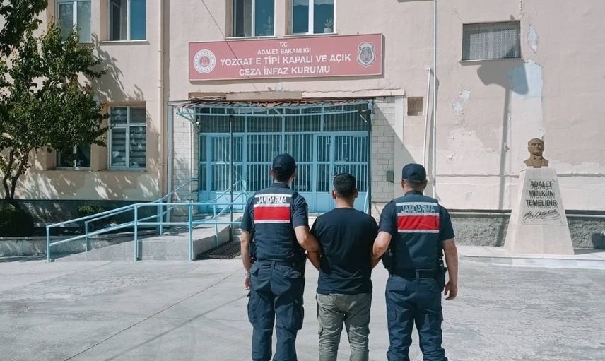 Yozgat'ta büyük veya küçükbaş hayvan hırsızlığından mahkum firari yakalandı