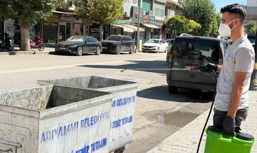 Adıyaman'da haşereye karşı saha seferberliği sürüyor
