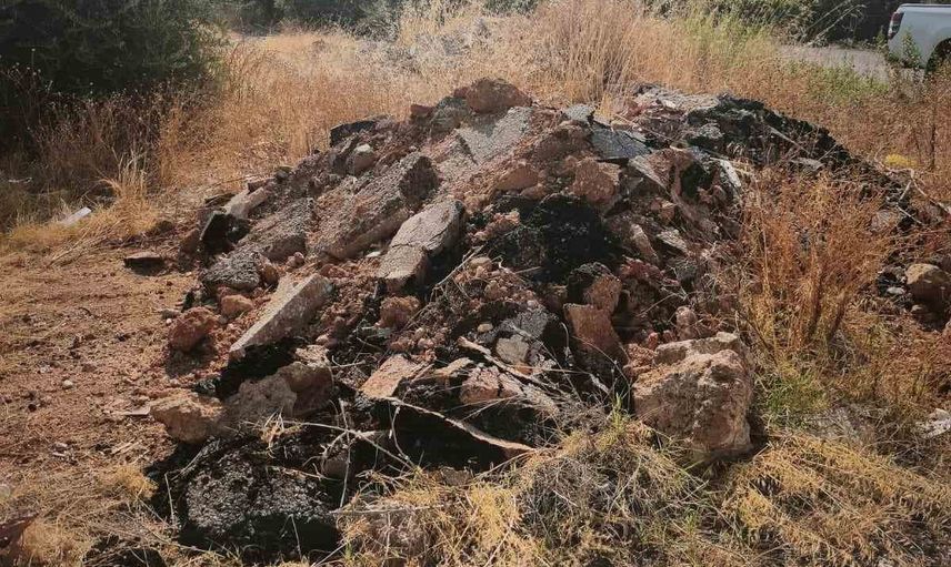 Kepez'de dökümlere müdahale: 30 kamyon moloz taşındı, 5 firmaya ceza