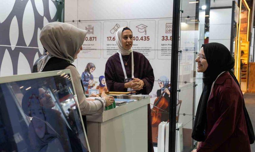 Türgev genç yeteneklerin eserlerini MÜSİAD EXPO 2026'da tanıttı