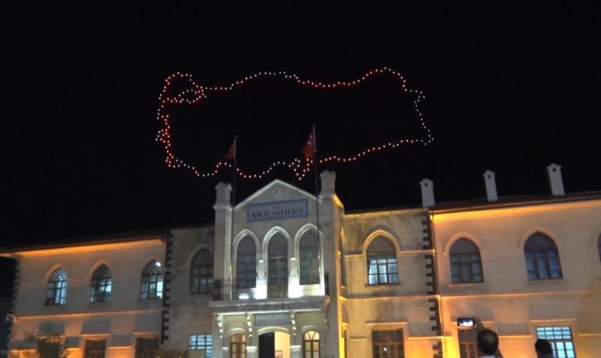 Kilis'te Mercidabık Zaferi'nin 510. yılı konser ve dron şöleniyle kutlandı