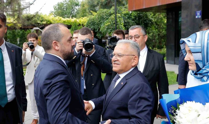 Kapsamlı temaslarda Kayseri vurgusu: Büyükkılıç Faruk Acar'ı ağırladı