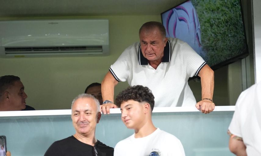 Tribünde dikkat çeken isim: Fatih Terim Bodrum FK-Batman Petrolspor maçını locadan takip etti