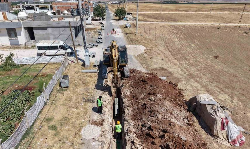MARSU'dan Kızıltepe Mezopotamya Mahallesi'ne 4 bin 500 metrelik kanalizasyon yatırımı