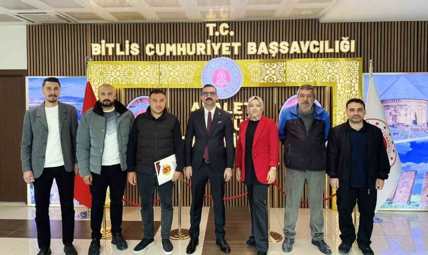 Bitlis gazeteciler cemiyeti, Kandemir ile iletişim köprüsünü güçlendirdi