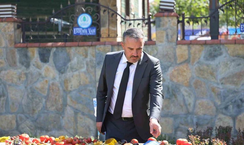 Ata tohumlarının bereketi: Pursaklar endemik vadi ata bahçesinde hasat yapıldı