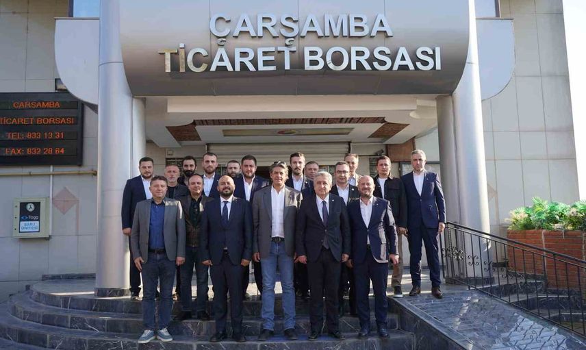Yeni yönetimle Çarşamba tarımının nabzı tutuldu