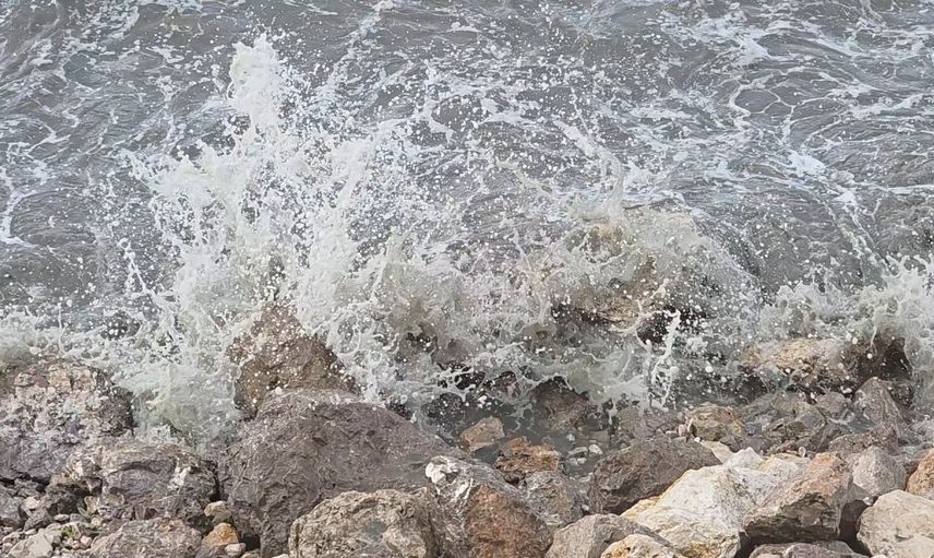 Van'da kuvvetli rüzgar gölde dalgalar yükseltti, uçaklar ikinci denemede indi