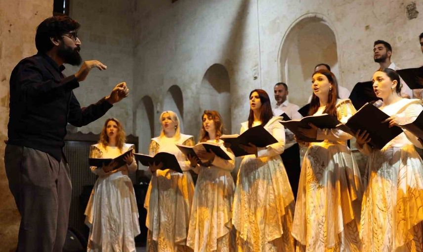 Şanlıurfa'da müzikle dayanışma: Vox Humanis'in Gazze'ye adadığı eser UNESCO temsilcilerinden alkış aldı