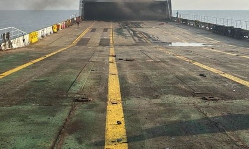 Novorossiysk açıklarında dron saldırısı: NADEZHDA'daki ekip limana tahliye edildi