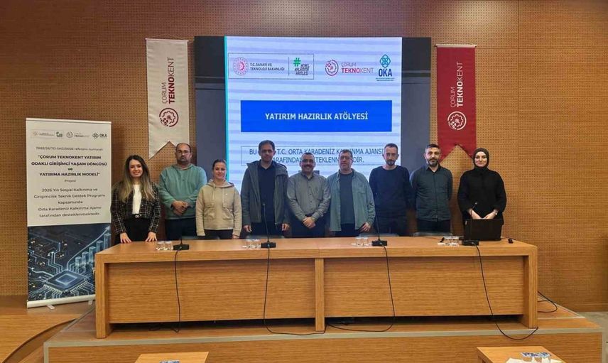 Çorum Teknokent'te OKA ile girişimler yatırımcıya hazır hale getiriliyor