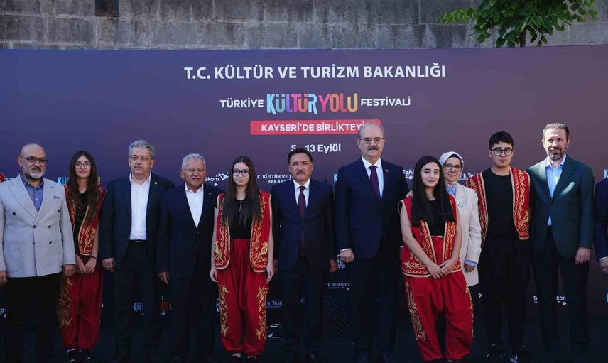 Kayseri'de tarihten mutfağa kültür yolu maratonu başladı