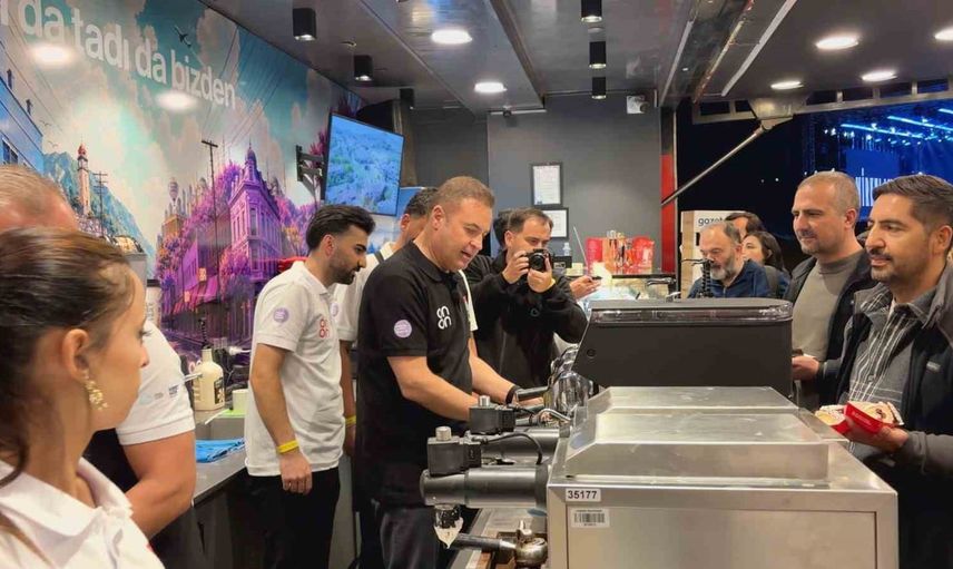 Akın Ankara Coffee Festivali'nde ONON standında Balıkesir'in lezzetini sundu