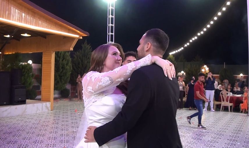 İslahiye'de iki kültür tek düğünde buluştu