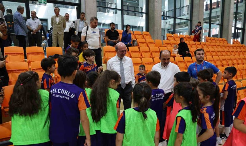 Konya'nın spor altyapısına yeni soluk: selçuklu'da sporcu yetiştirme merkezinde inceleme