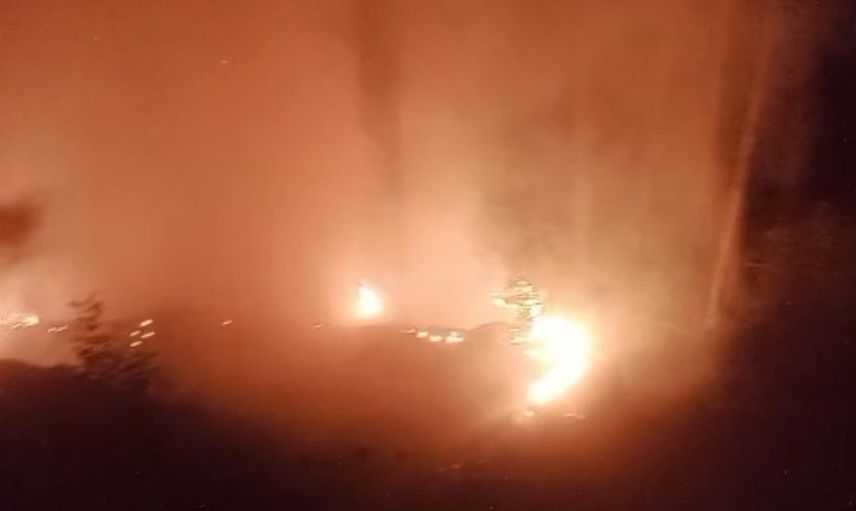 Akşam saatlerinde Bucak Mahallesi Kefere mevkiinde çıkan orman yangını Alanya'da 2 dönümlük alanı etkiledi