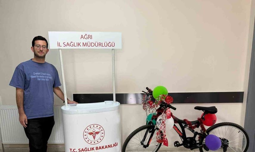 Ağrı'da tütünle mücadelede yeni adım: sigarayı bırakanlara bisiklet