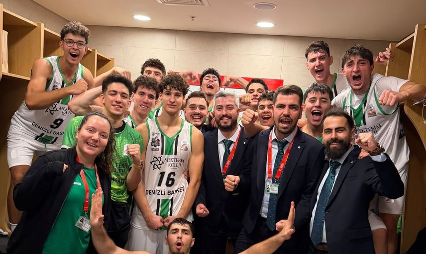 Genç oyuncuların morali yükseldi: Denizli Basket ilk pencereyi iki galibiyetle tamamladı