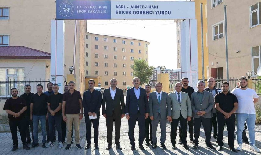 Ağrı'da yurtlar yeni döneme hazırlanıyor: Önder Bozkurt incelemelerde bulundu