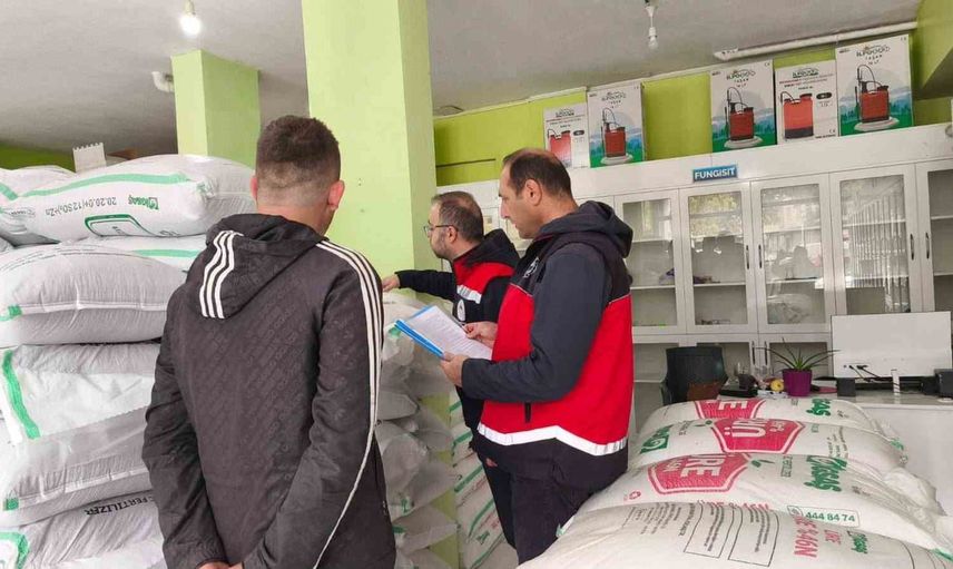 Beyşehir'de gübre tedarik zinciri denetlendi: üreticilere bilinçlendirme