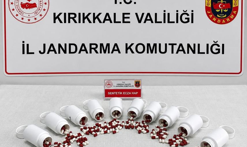 Yahşihan'da uyuşturucu ticaretine baskın: 544 hap ele geçirildi