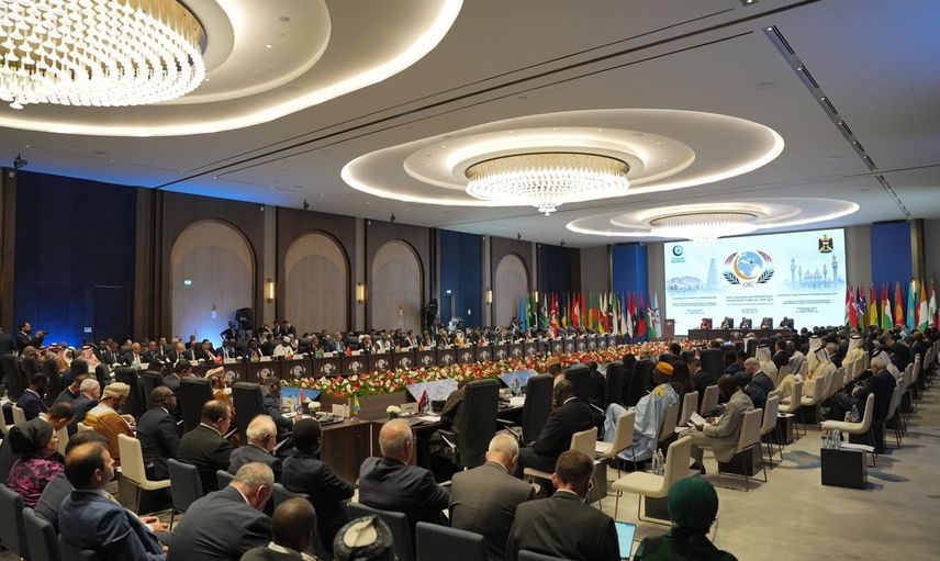Bağdat'ta başlayan İİT dışişleri bakanları konseyi başkanlığı Türkiye'den Irak'a devredildi
