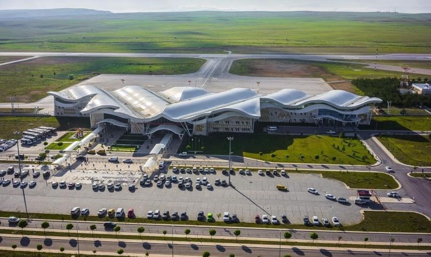 Sivas Nuri Demirağ havalimanı yedi ayda 279 bine yakın yolcu ağırladı