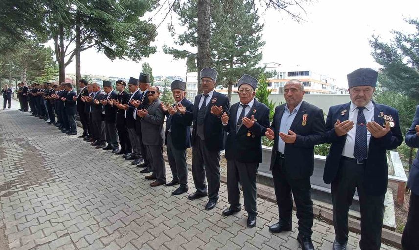 Havza’da gaziler için birlik ve saygı mesajı