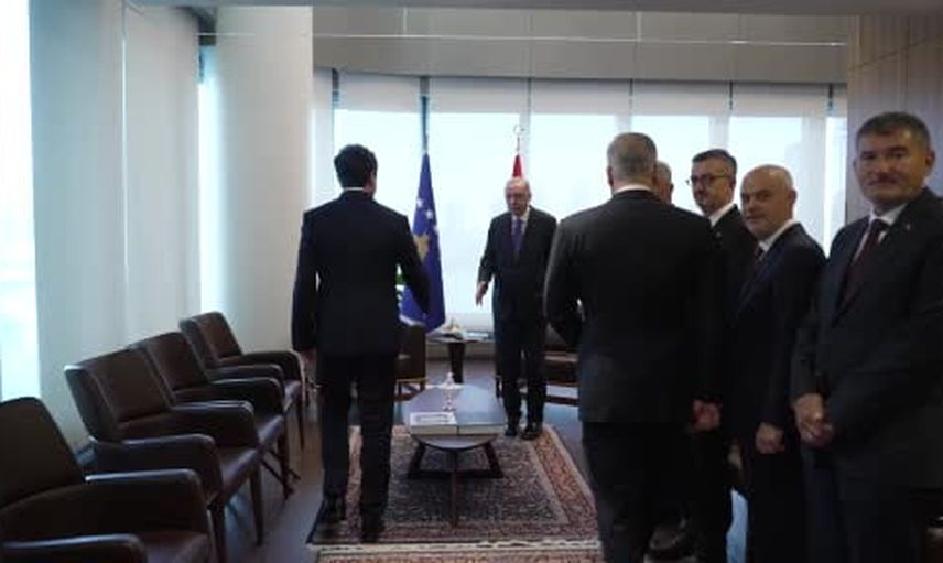 Türkevi'nde görüşme: Erdoğan ile Kurti'nin New York teması