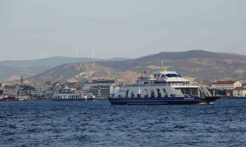 Gökçeada seferlerinde aksama: Gestaş bazı tarifeli yolculukları iptal etti