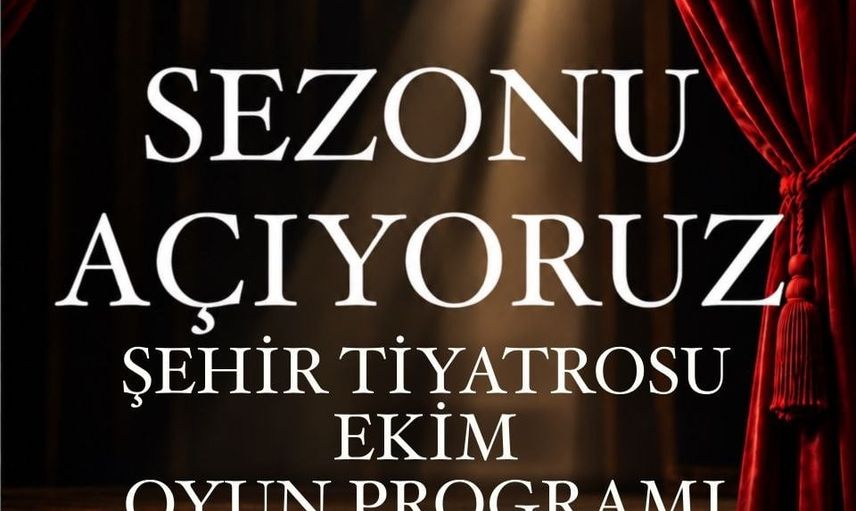 Ekim sahnesi Denizli'de: şehir tiyatrosu yeni sezonu 'geç kalanlar' ile açılıyor