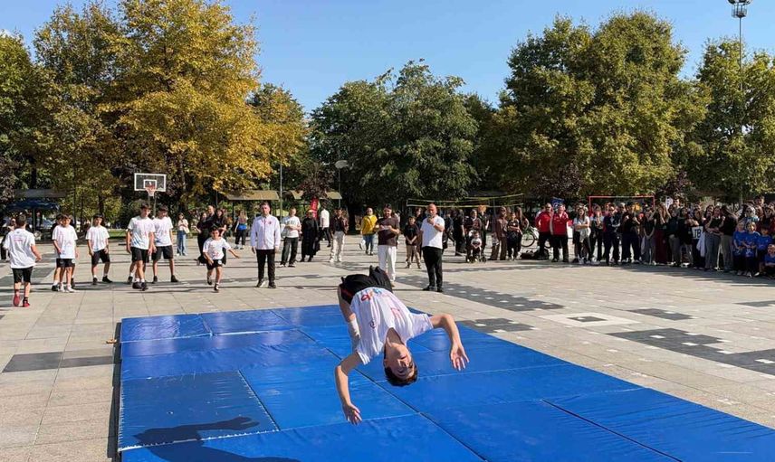 Amatör sporların renkli buluşması: Düzce'de gençler sahnede