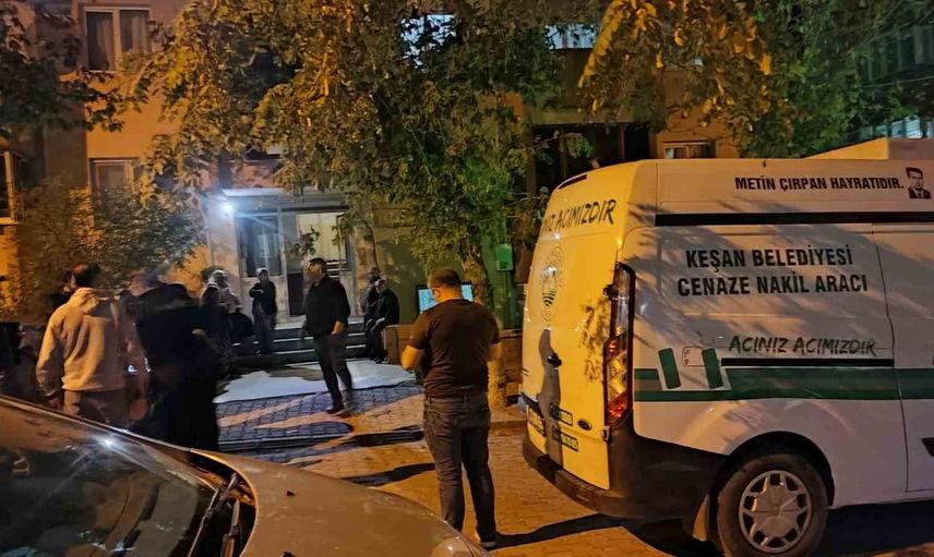 Keşan'da haftalardır haber alınamayan Vahap Yücel evinde ölü bulundu
