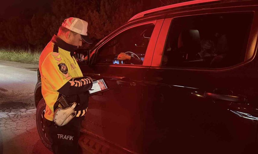 Bolu'da d-100'de geniş çaplı yol denetimi