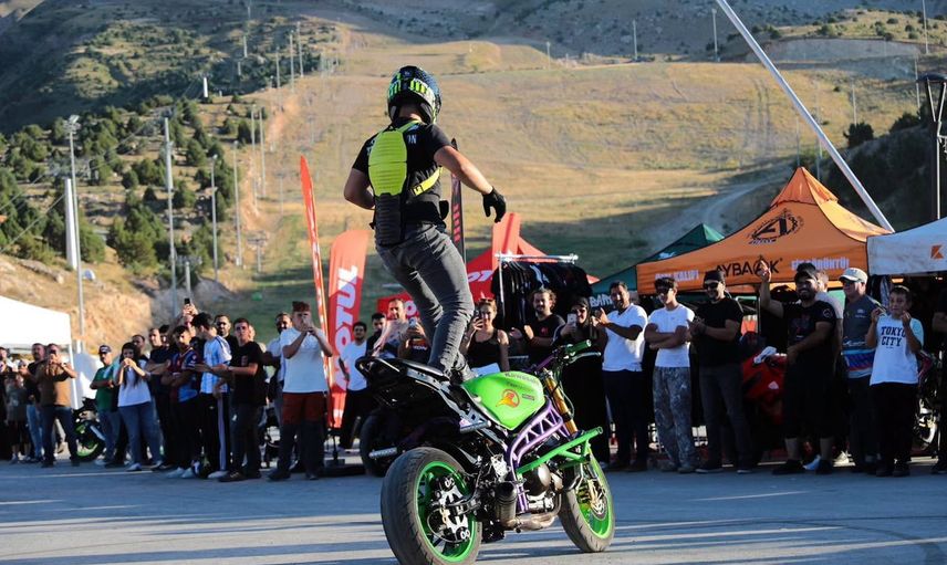 Ergan Dağı'nda hız, doğa ve festival coşkusu yükseldi