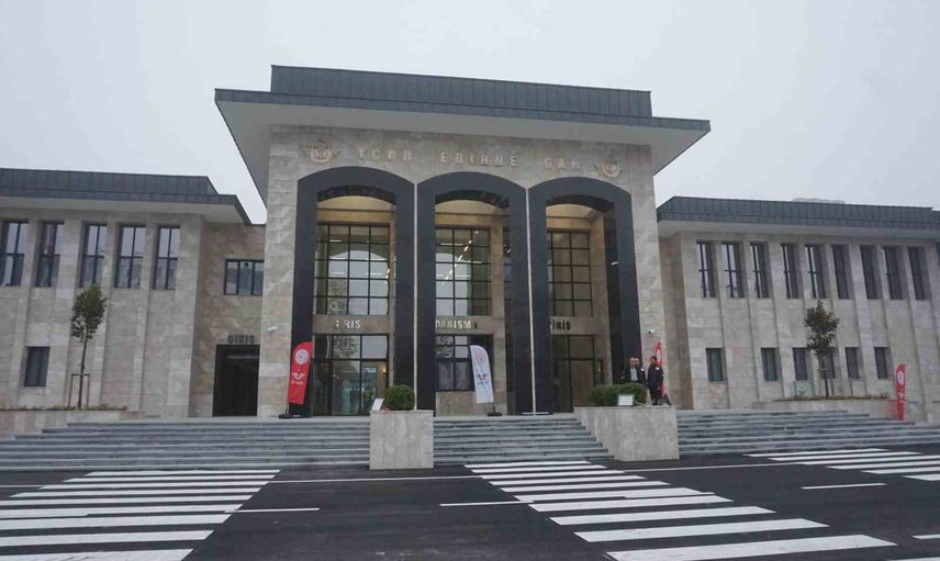 Edirne’de hızlı trenle ulaşımda yeni dönem kapıları aralandı