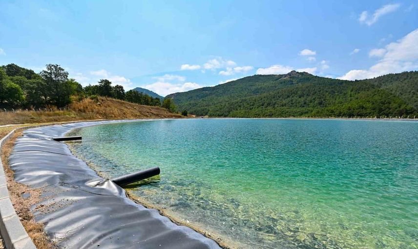 Gemlik'te Şükriye sulama tesisi iki ayda yüzde 80'e ulaştı