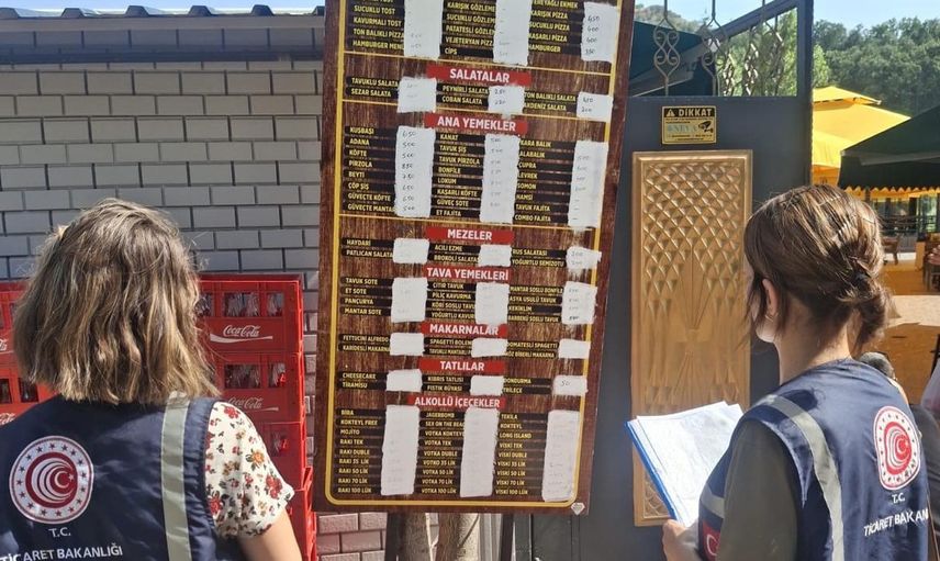 Tunceli'de pazardan kafeye geniş çaplı denetim: 11 işletmeye yaptırım