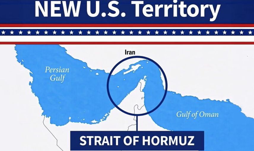 Trump'tan Hürmüz Boğazı'na ilişkin yeniden 'Amerikan toprağı' iddiası