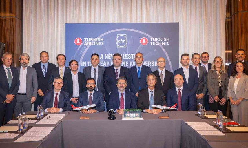 Türk Hava Yolları ile CFM arasında 600'ü aşkın LEAP-1B motorunu kapsayan mutabakat
