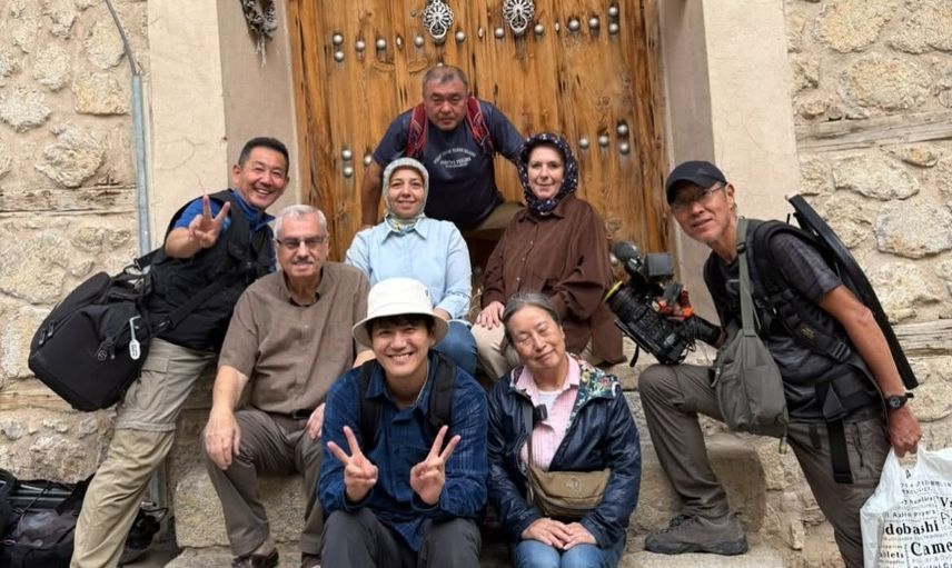 Kemaliye'yi dünya raylarında izleyen Japon ekip ilçe değerlerini kaydetti