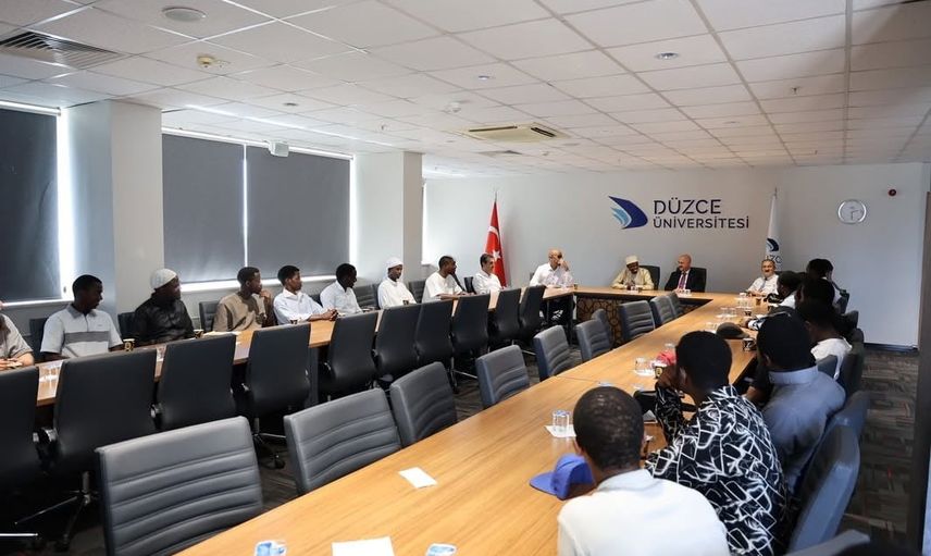 Ruanda müftüsü ile Düzce Üniversitesi arasında eğitim iş birliği protokolü