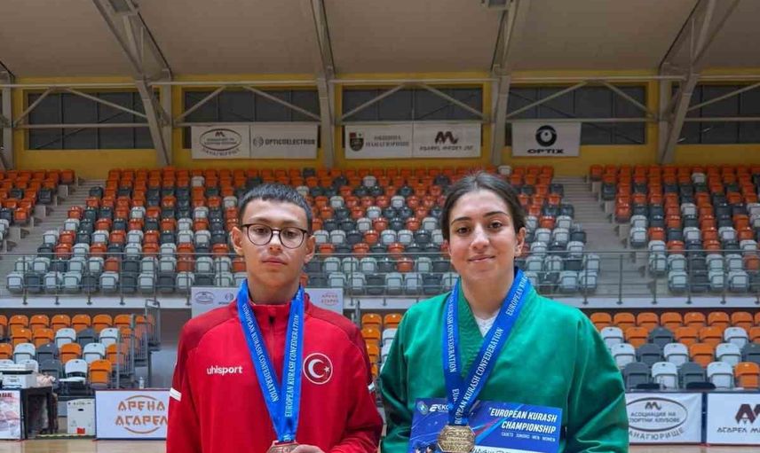 Denizli temsilcileri Panagyurishte'te altın ve bronz getirdi