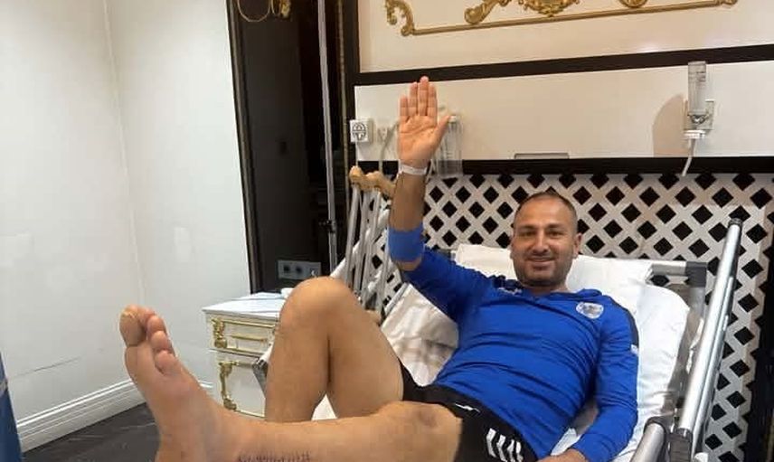 Tomarza Belediyespor’da 40 yaşındaki Şükrü Pekel ameliyat oldu, sahalardan 6 ay uzak kalacak